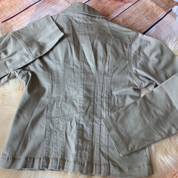 KHAKI Womens Fashion Jacket Size Small - Picture 4 of 7